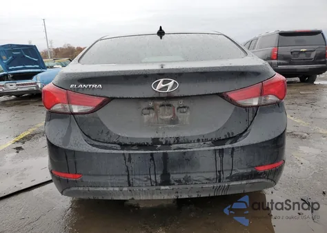 2016 Hyundai Elantra Se из США, поврежденный, VIN 5NPDH4AE1GH764853